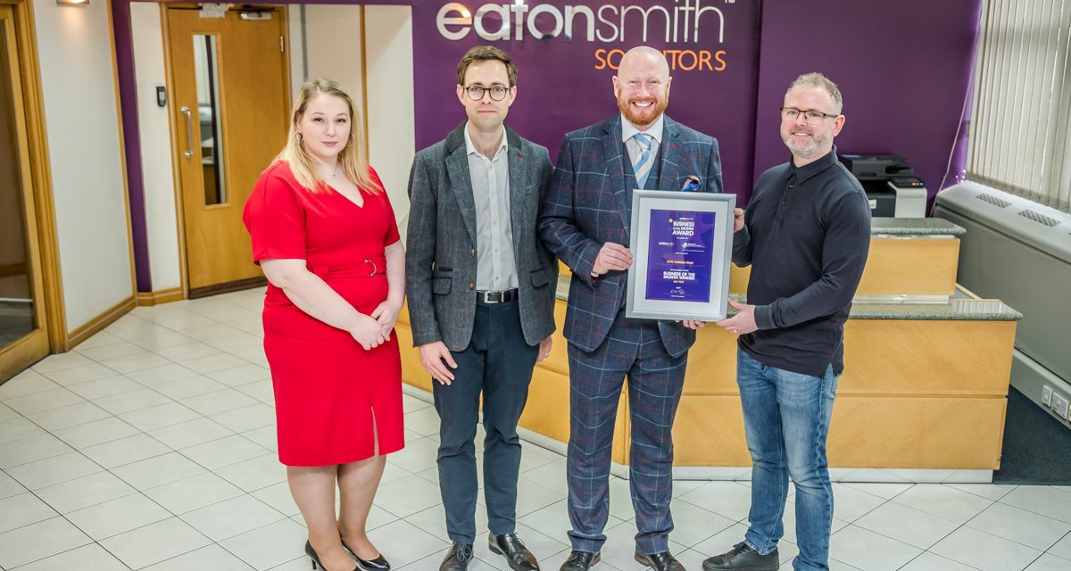 UPVC Hardware Direct is the latest winner of Eaton Smith’s Business of the Month Award