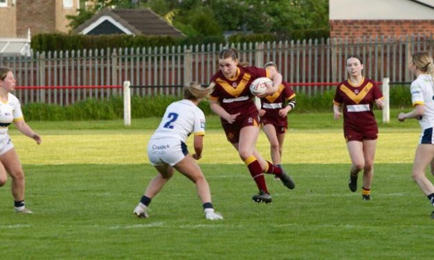 Izzy Powell scored a try as Huddersfield Giants U19 Ladies tested themselves against top opposition