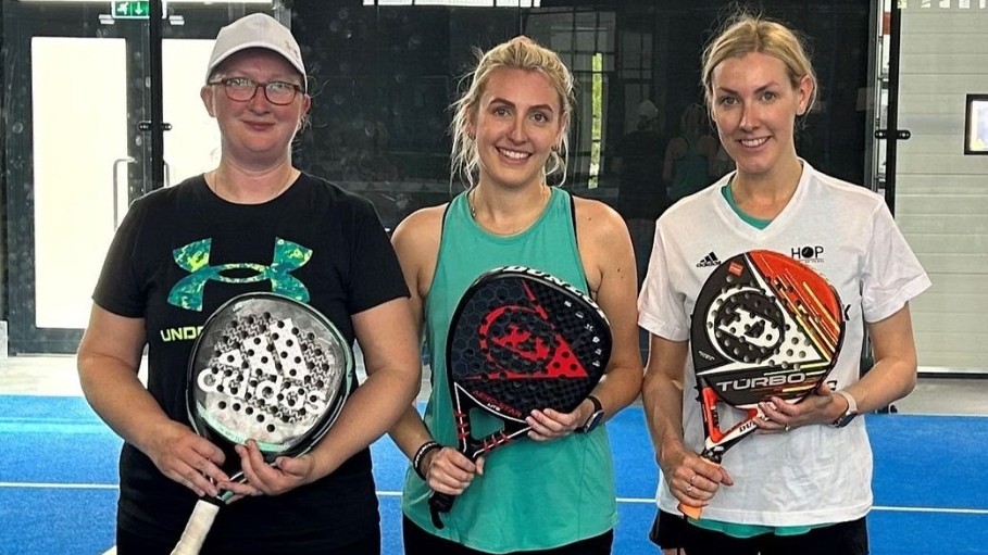 Padel is making a splash in Huddersfield and more women are invited to give it a go