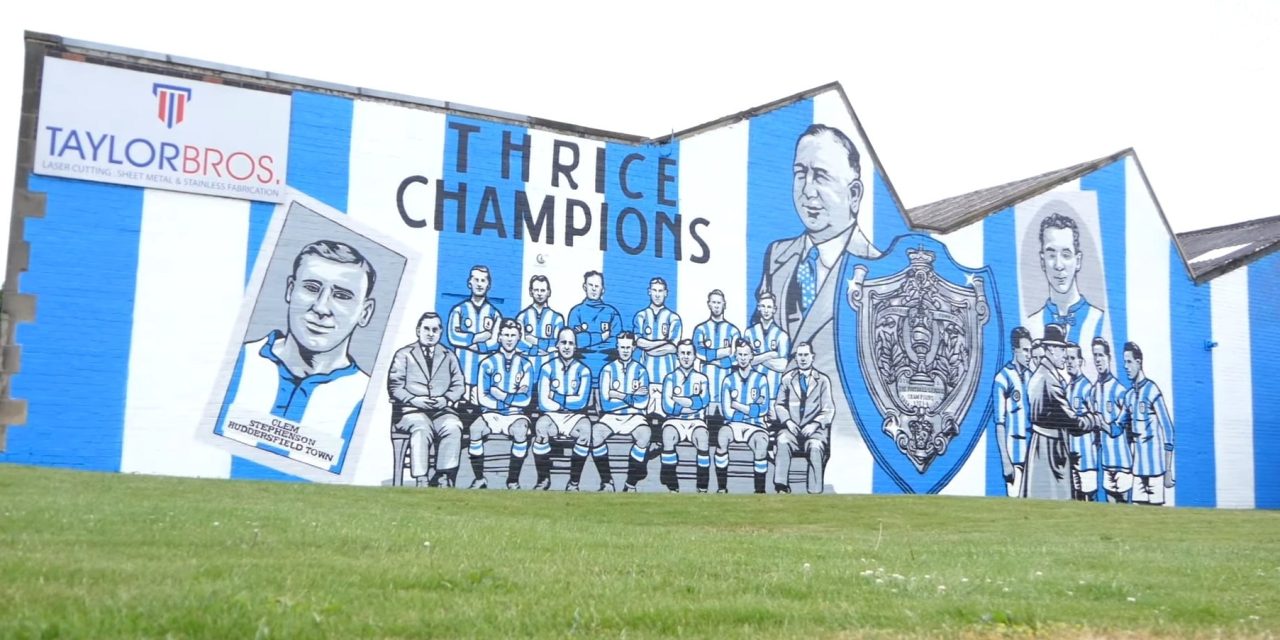 Huddersfield Town ‘thrice champions’ mural could be the first of many around the town