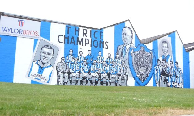 Huddersfield Town ‘thrice champions’ mural could be the first of many around the town