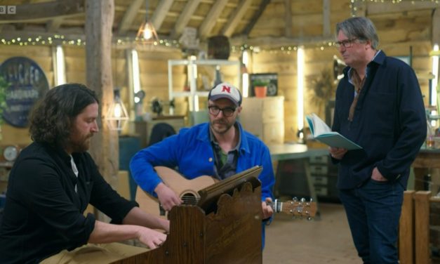 Poet Laureate Simon Armitage has treasured harmonium restored on The Repair Shop