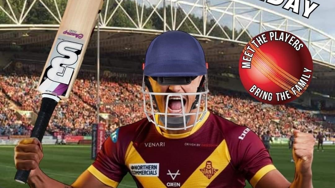Huddersfield Giants Supporters Association are looking for volunteers to help out at their family fun cricket day