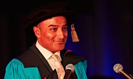 ‘Do one small thing every day to make your dreams come true’ TV actor and broadcaster Adil Ray tells University of Huddersfield graduates