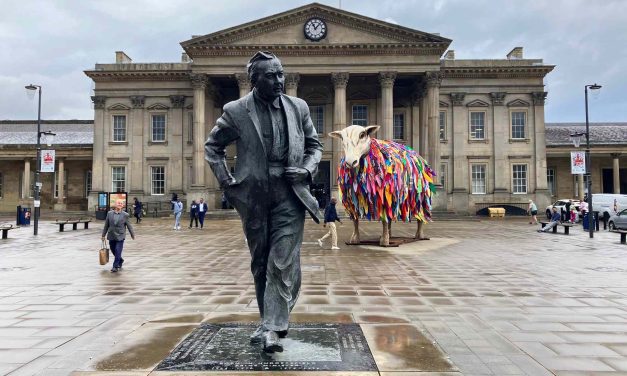 People are flocking to see HERD and here’s where you can grab a selfie with a giant singing sheep