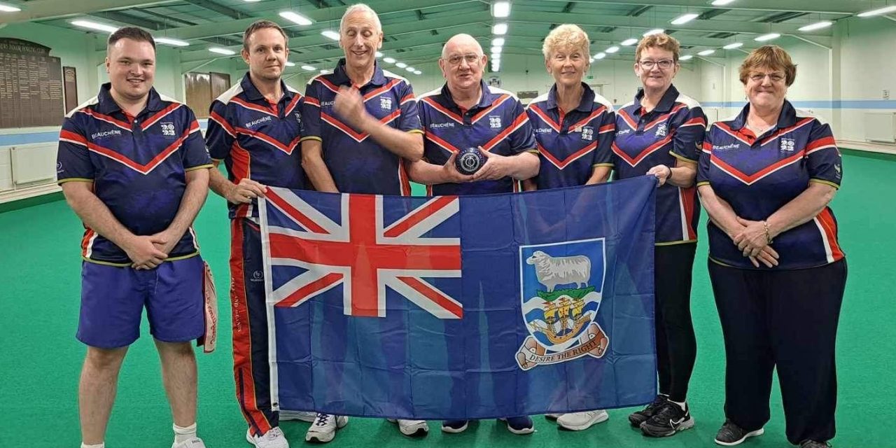 Holmfirth journalist Oliver Thompson competes for the Falkland Islands in the prestigious Island Games