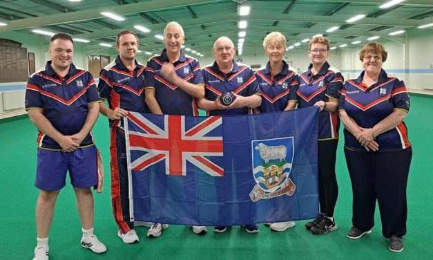 Holmfirth journalist Oliver Thompson competes for the Falkland Islands in the prestigious Island Games