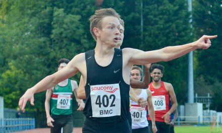 Holmfirth Harriers’ record-breaking 800m runner Ted Chamberlain is a man on a mission