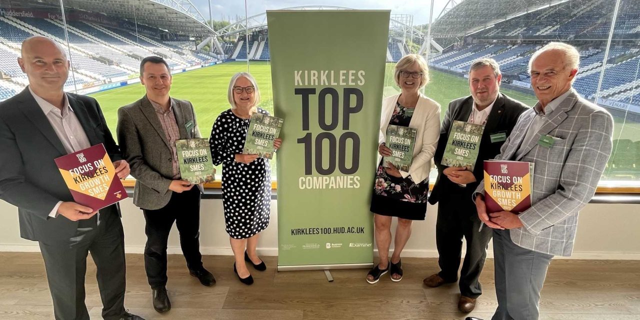 Kirklees Top 100 celebrates small and medium-sized businesses as lifeblood of local economy