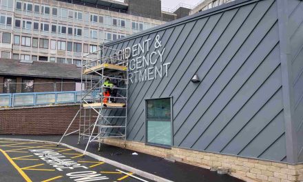 Countdown is on to opening of new A&E at Huddersfield Royal Infirmary as building work is completed