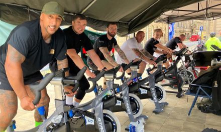 Army veterans’ 3,000 miles to nowhere in St George’s Square raises £2,000 for Tommy’s Lounge