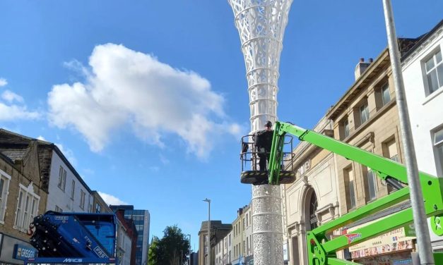 Giant 40ft steel planters turn New Street into a ‘garden street’