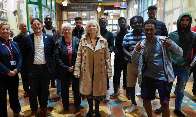 Walking and football group helps refugees and asylum seekers feel at home in Huddersfield