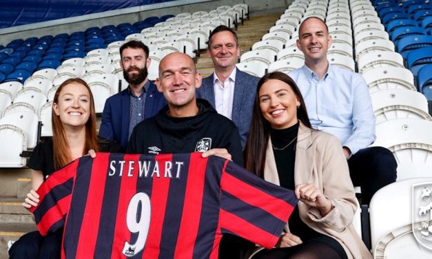 Marcus Stewart urges Huddersfield Town fans to sign up for Walk for Pounds to help raise funds for MND charity