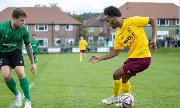 Iyrwah Gooden has all the moves as Emley AFC defeat league leaders Knaresborough Town