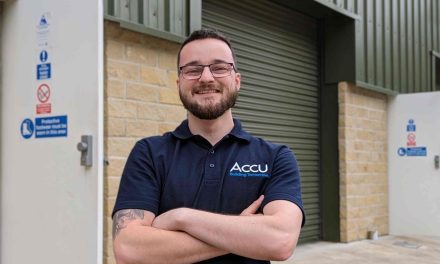 Accu warehouse operative Kieran is all smiles after winning trip-of-a-lifetime to Kenya