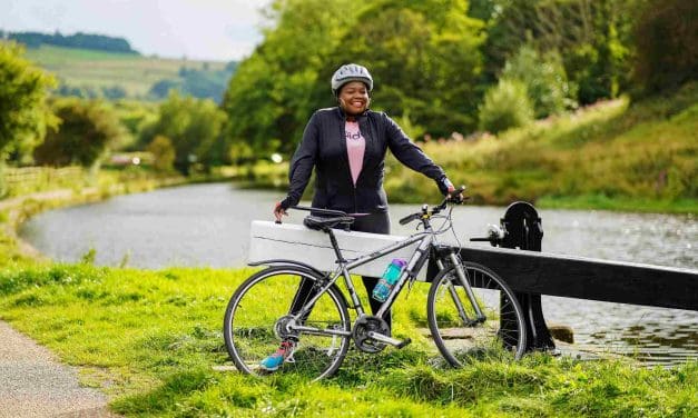 Patrice gets on her bike to help promote Mayor of West Yorkshire’s sustainable transport campaign