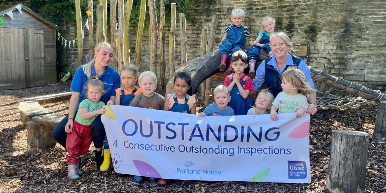 Portland House Nursery achieves ‘outstanding’ Ofsted rating for fourth successive year