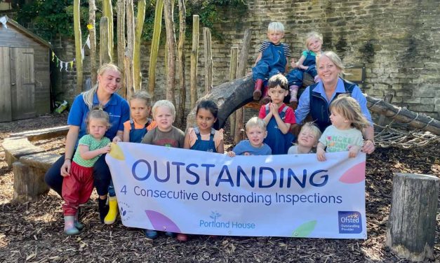 Portland House Nursery achieves ‘outstanding’ Ofsted rating for fourth successive year