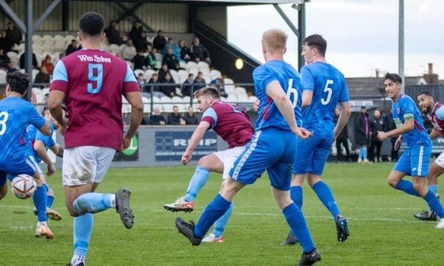 Alex Metcalfe seals come-from-behind victory to put Emley AFC into the second round of the FA Vase