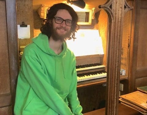 Student to take part in 36-hour church organ marathon to raise awareness of organ playing and raise money for Children in Need