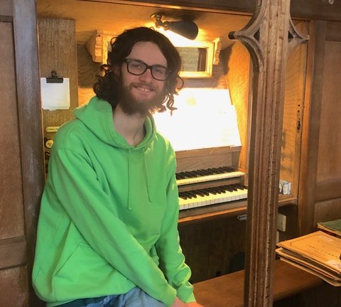 Student to take part in 36-hour church organ marathon to raise awareness of organ playing and raise money for Children in Need