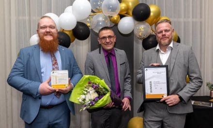 Celebrations for winners at the Mid Yorkshire Chamber of Commerce Business Awards 2023