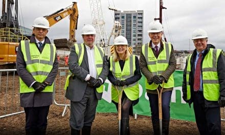 Ground-breaking ceremony marks start of work on University of Huddersfield’s National Health Innovation Campus