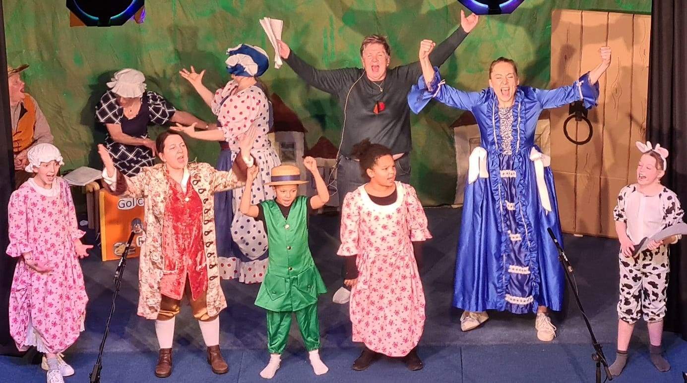 Jack and the Beanstalk comes to Golcar this week - oh yes it does ...