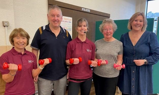 Travel consultants’ sponsorship saves fitness class for older people