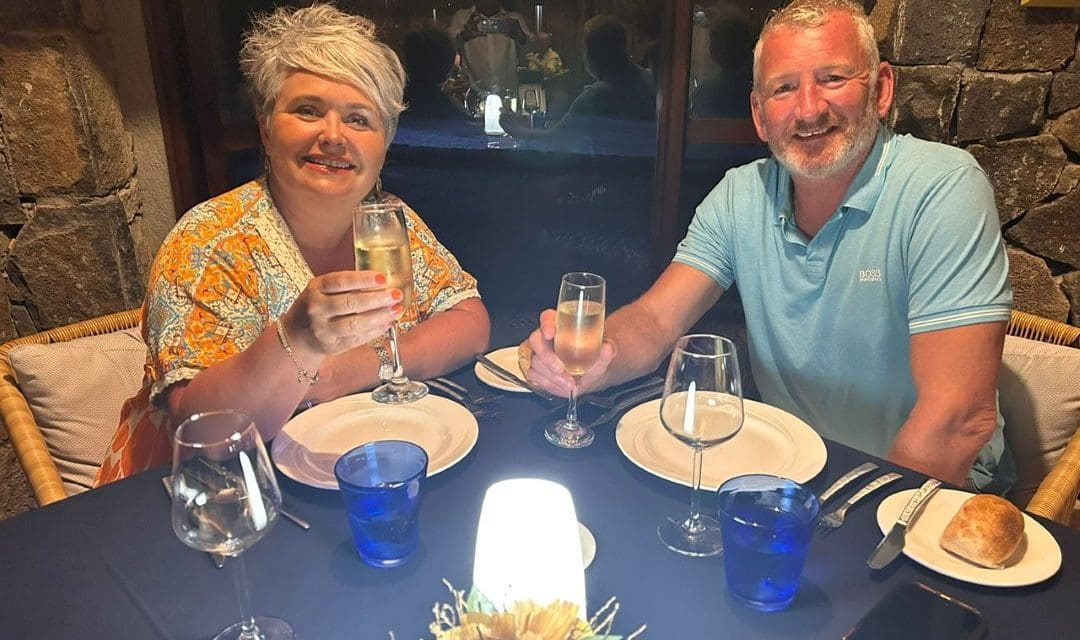 Travel agent Jo Richards celebrates first award in over 35 years – while she’s on her honeymoon