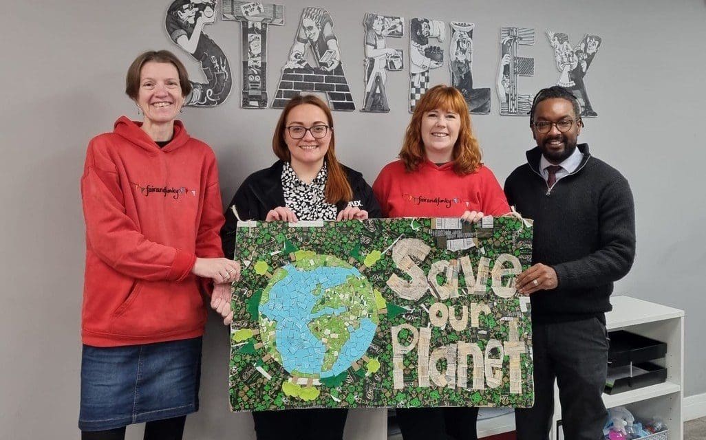 Stafflex teams up with fairandfunky to provide environmental workshops for schools