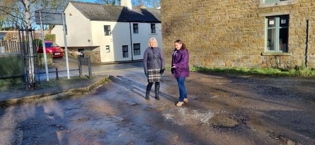 Councillors call for Almondbury village car park to be repaired before parking charges are imposed