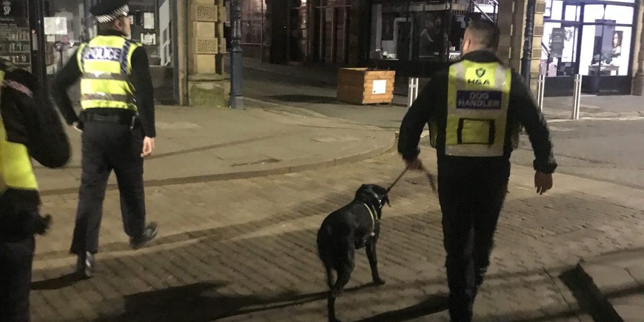 Arrests made as high visibility police patrols help make Huddersfield town centre safer after dark