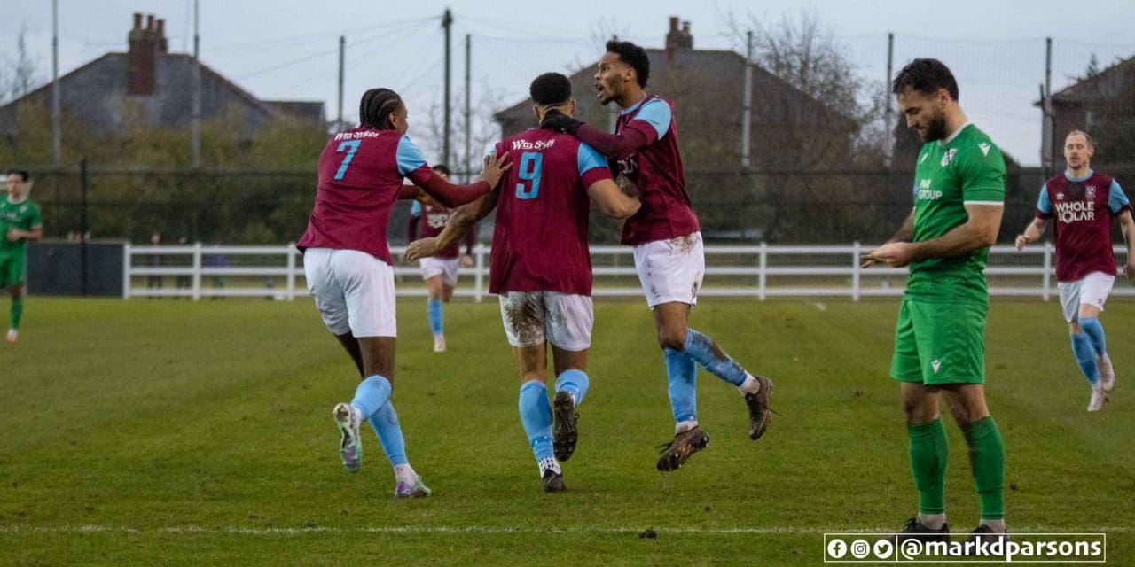 Ruben Jerome’s quickfire start to the second half helps Emley AFC progress in the FA Vase