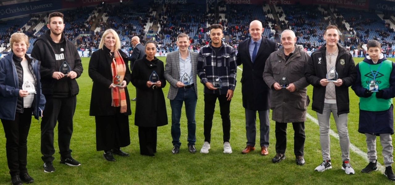 Meet the nine community heroes honoured by Huddersfield Town Foundation