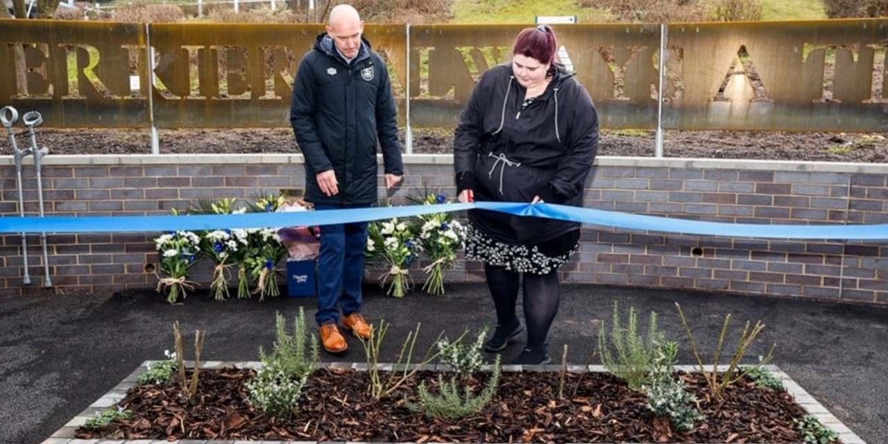 Once a Terrier, always a Terrier: Huddersfield Town unveil memorial garden at the John Smith’s Stadium