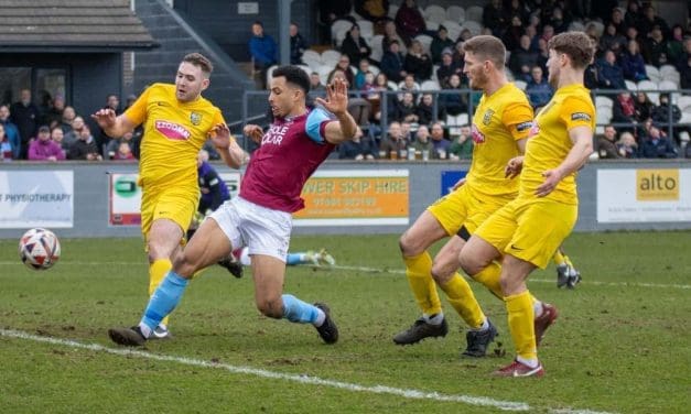 Emley AFC move six points clear at the top in what could prove a pivotal weekend in the title race