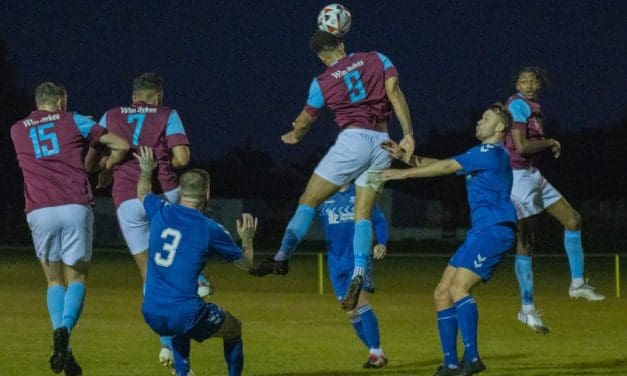 Ruben Jerome hits 30th goal of the season as Emley AFC move three points clear at the top