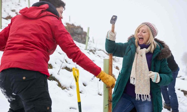 Mayor of West Yorkshire Tracy Brabin plants first of 300,000 trees to create new woodland across the South Pennines