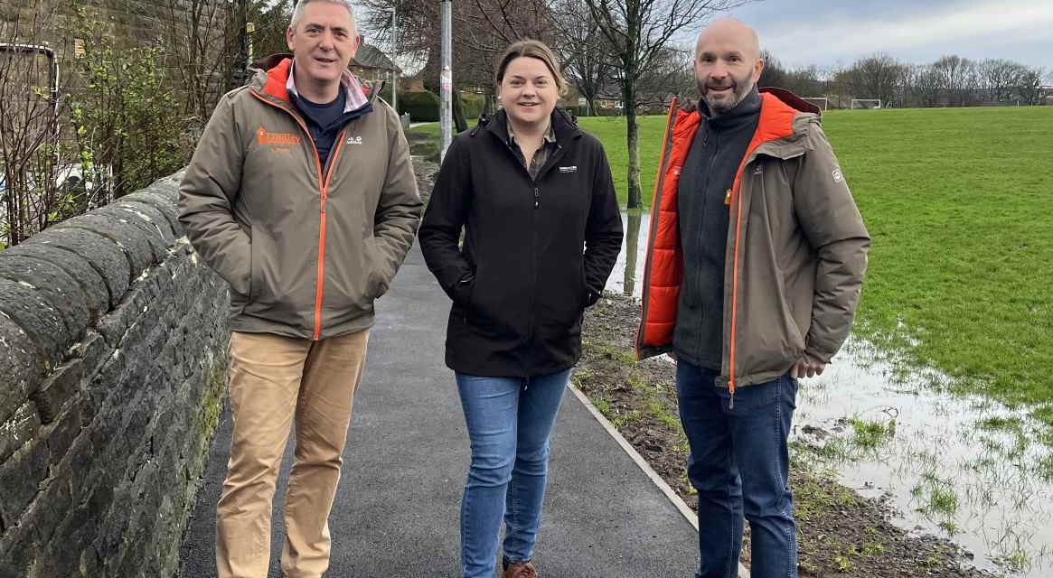 Councillors secure footpath repairs at Reinwood Rec after long-running campaign