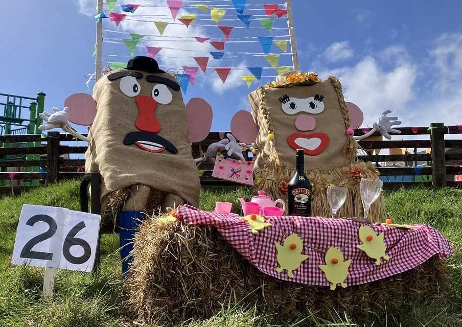 A gallery of images from an Easter scarecrow festival that’s proving a treat for Disney fans