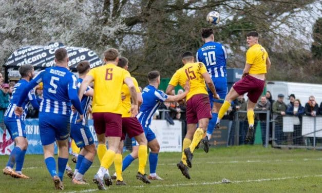 It’s back to the title race as Emley AFC go out of the FA Vase in the quarter-finals