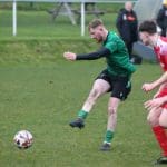 George Doyle scored a goal but missed a penalty as Golcar United’s nine-match unbeaten run came to an end