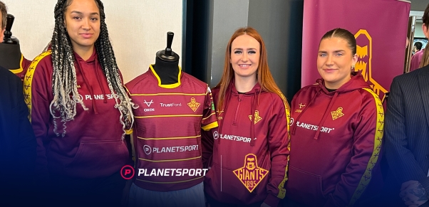 Planet Sport unveiled as main shirt sponsor for Huddersfield Giants Women