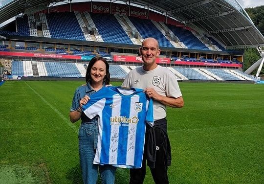 How you can win signed Huddersfield Town shirt … for just £5