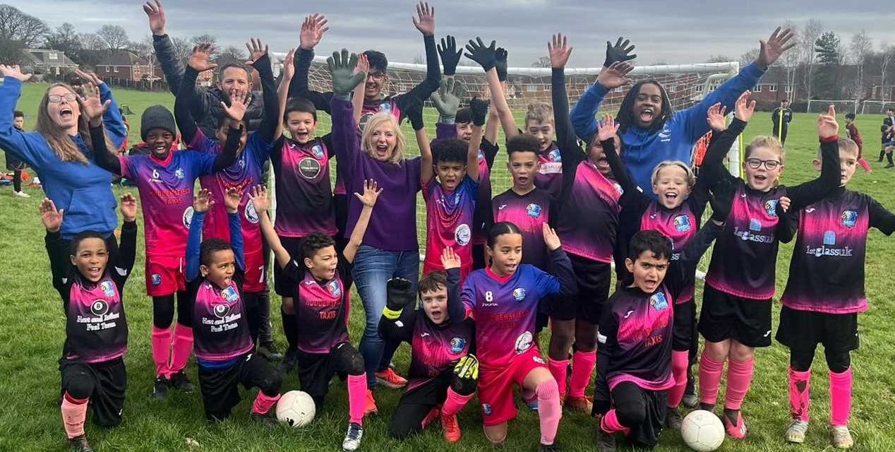 Fartown football team put Mayor of West Yorkshire Tracy Brabin in goal – and it was scary!