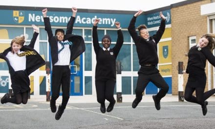 Newsome Academy wins praise from Ofsted as a school where students thrive, grow and love learning