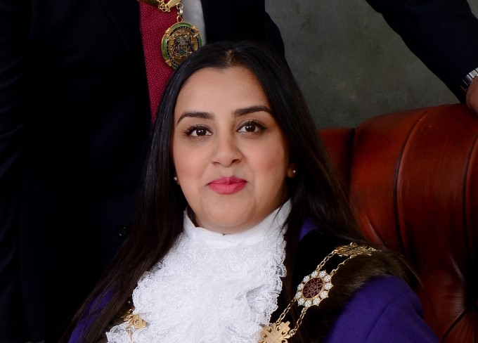 Watch history being made as Nosheen Dad becomes 50th Mayor of Kirklees