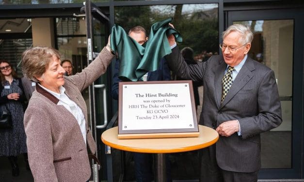 Duke of Gloucester officially opens new Hirst Building at Greenhead College